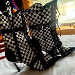Funtasma Checkered Heels